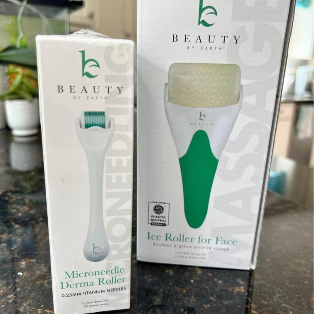 Microneedle Derma Roller and Ice Roller for Face